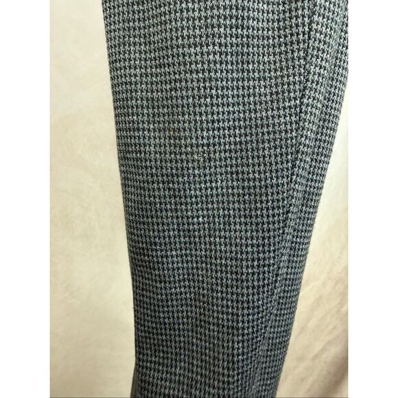 Vintage Pants with Suspenders Houndstooth 1980s 1990s Size Small Grunge Goth Alt - Picture 9 of 9